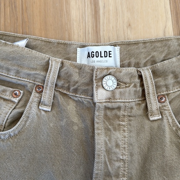 Agolde | Low Slung Baggy Jean | Root Beer - Picture 5 of 6